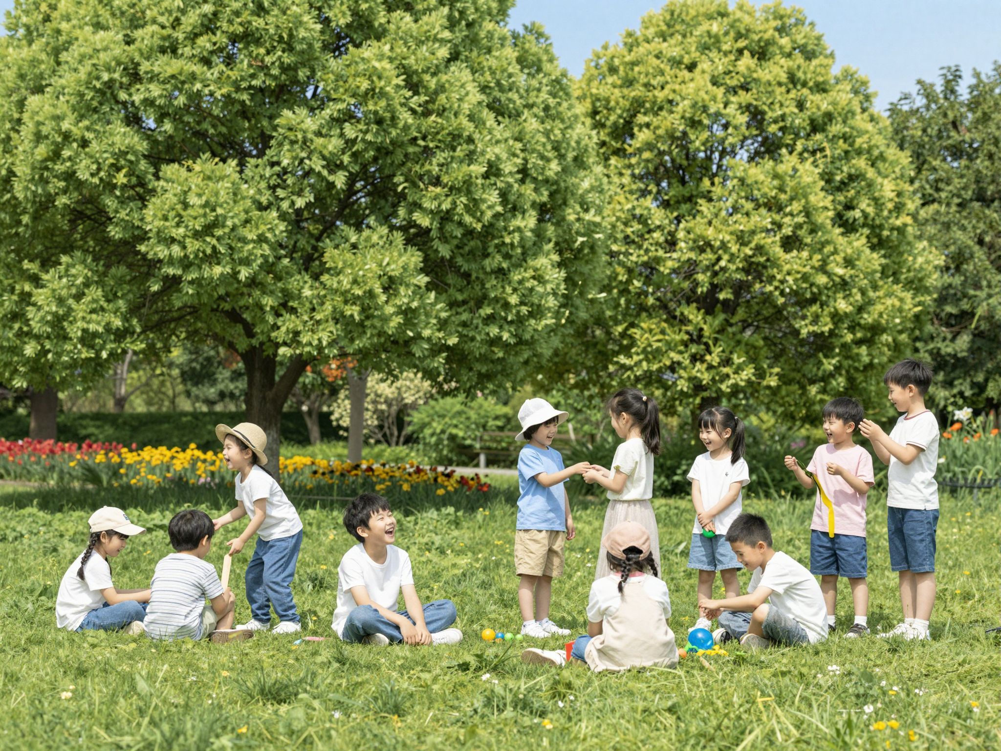 A természet segíti a gyerekek szociális készségeinek fejlődését.