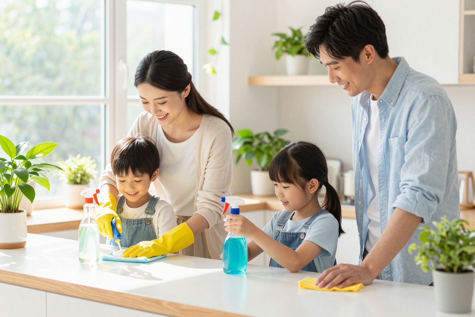 A citromlé és ecet hatékony természetes fertőtlenítők.