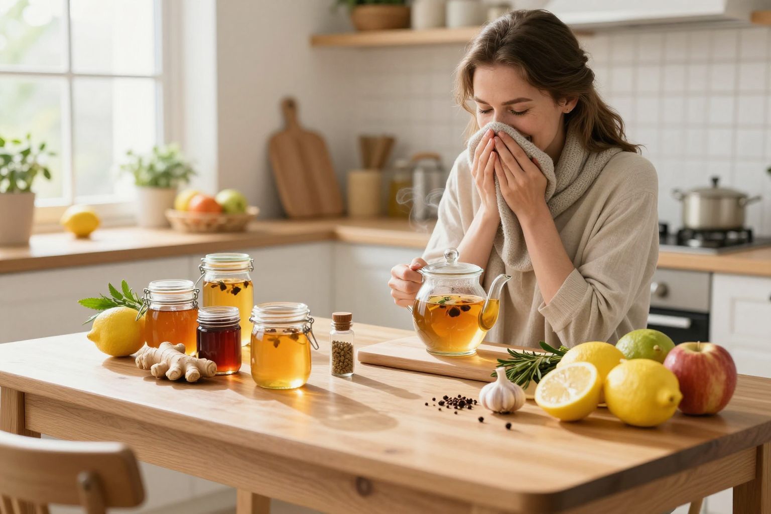 A méz és citrom hatékonyan enyhíti a köhögést.