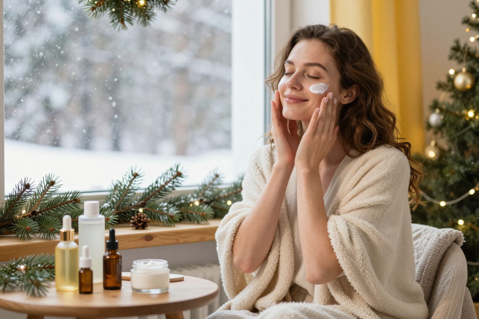 A hideg nem szárítja a bőrt, hanem a fűtés.