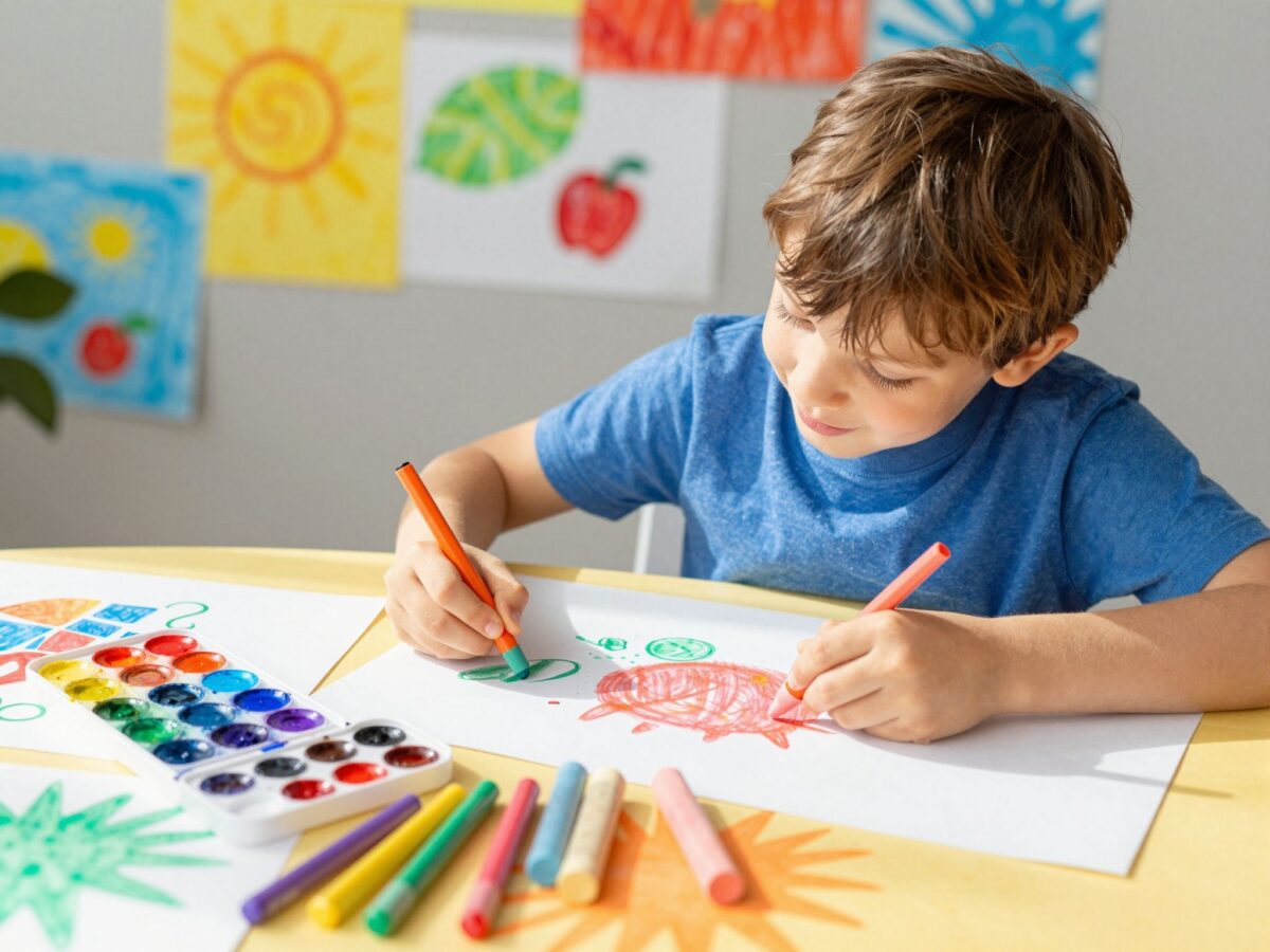 Túl a zsírkrétán: 3 izgalmas rajzeszköz, amivel meglepheted a gyereket