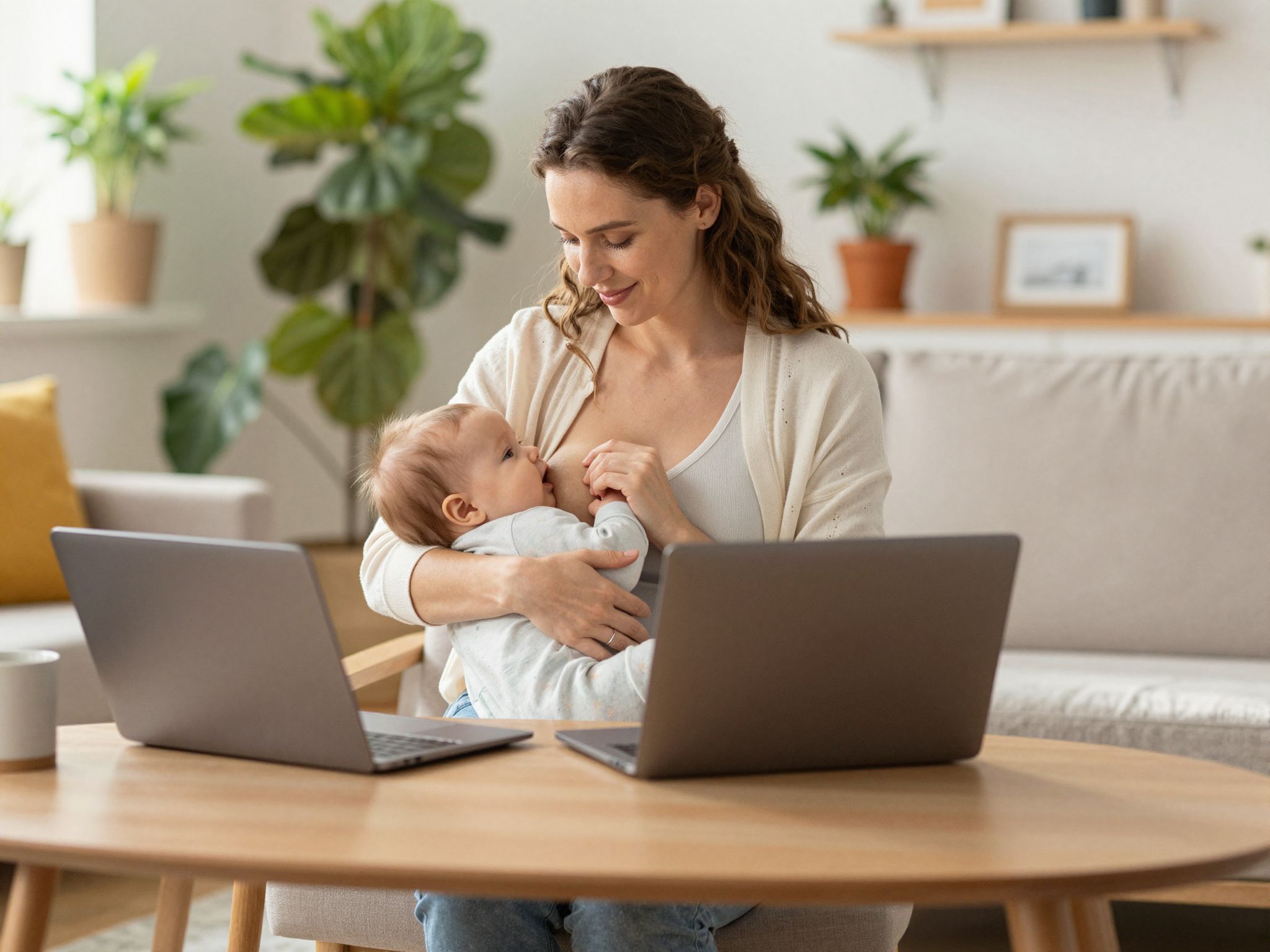 A szoptatás támogatása segíti a zökkenőmentes munkába való visszatérést.