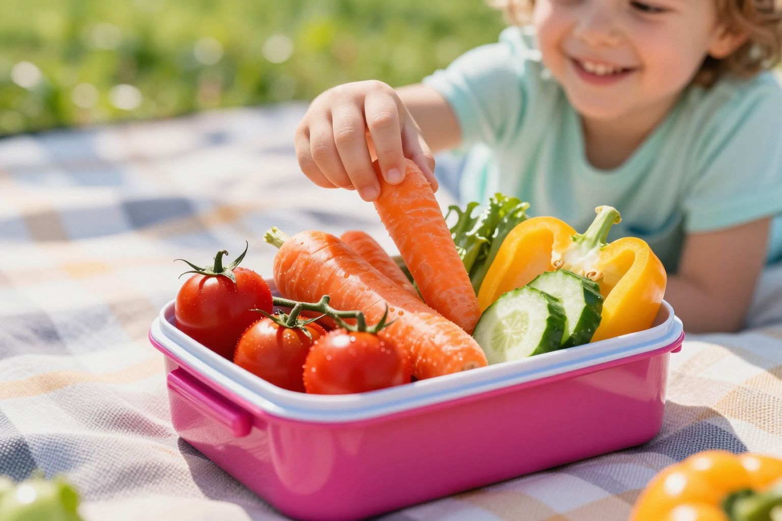 A sárgarépa és a paprika szupersztárok az uzsonnákban!