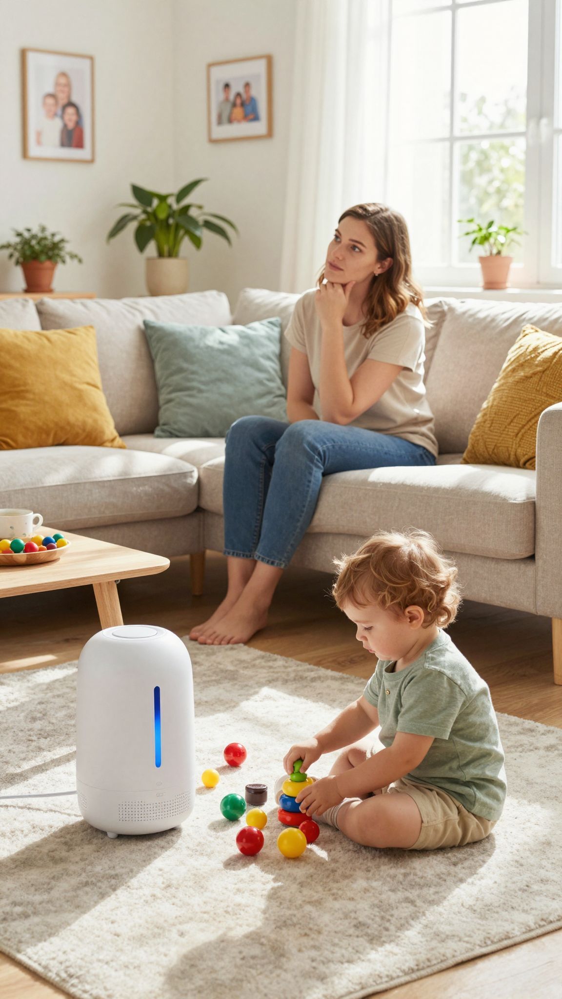 Zsuzsa felfedezte, hogy a fehér zaj nyugtató hatású.