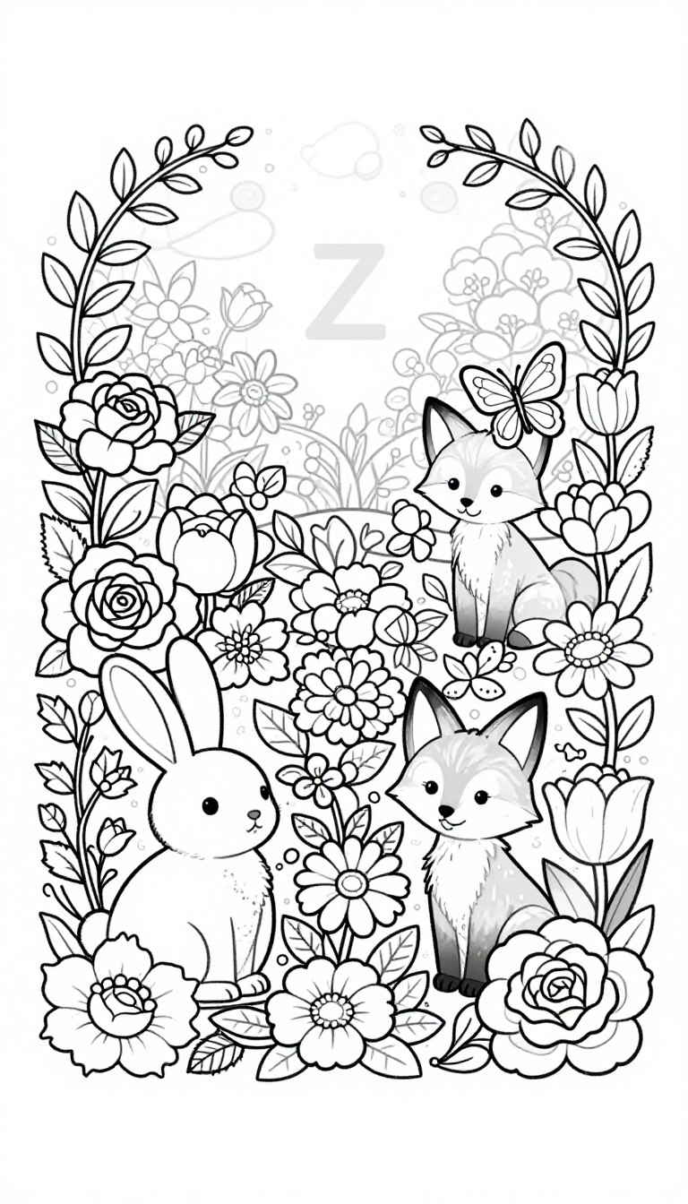 virágos állatos színezők