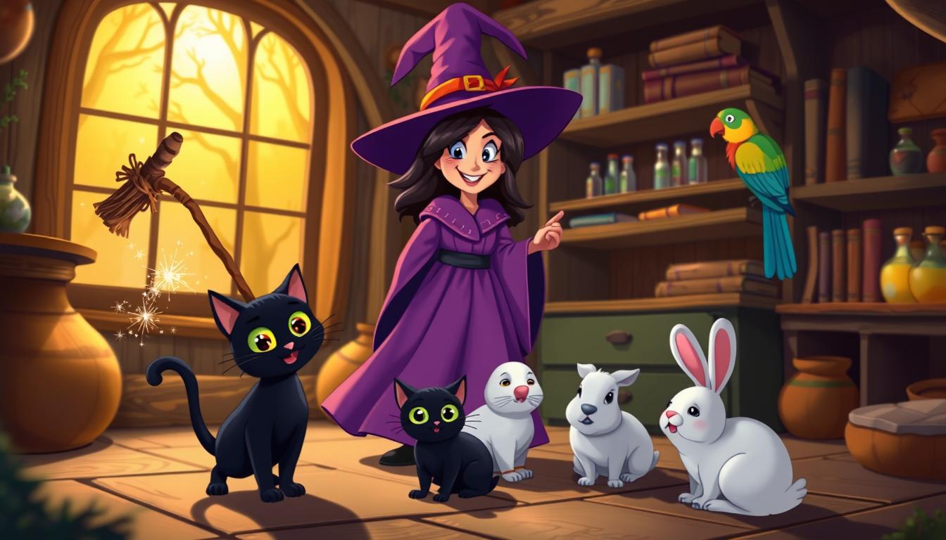 boszorkány háziállatok