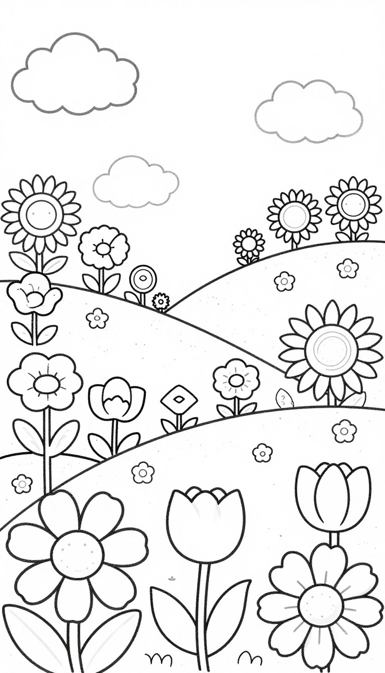 virágos színező online játékok