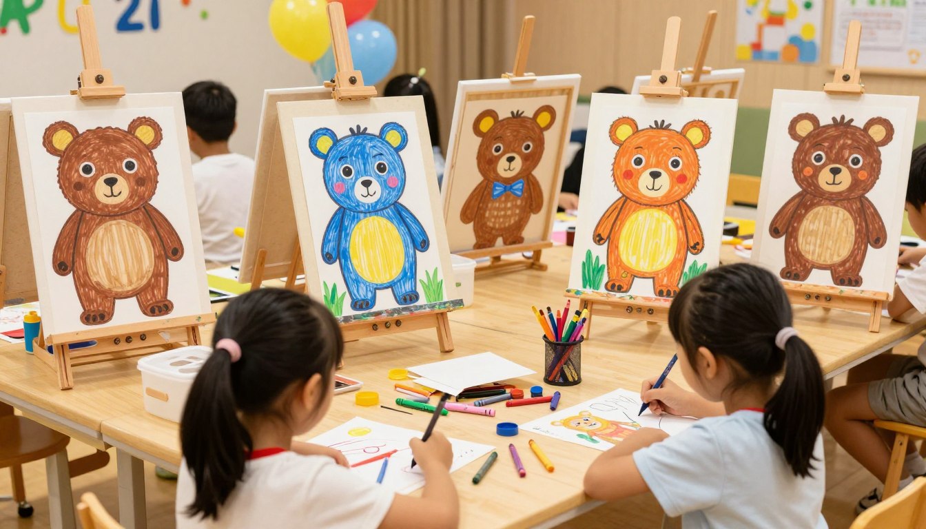 medve rajz versenyek gyerekeknek