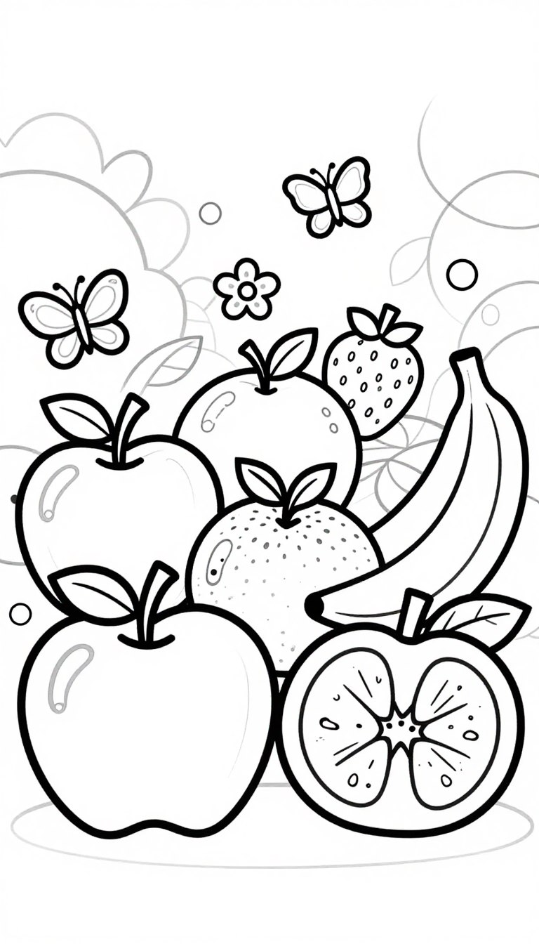 gyümölcsös színező letöltés