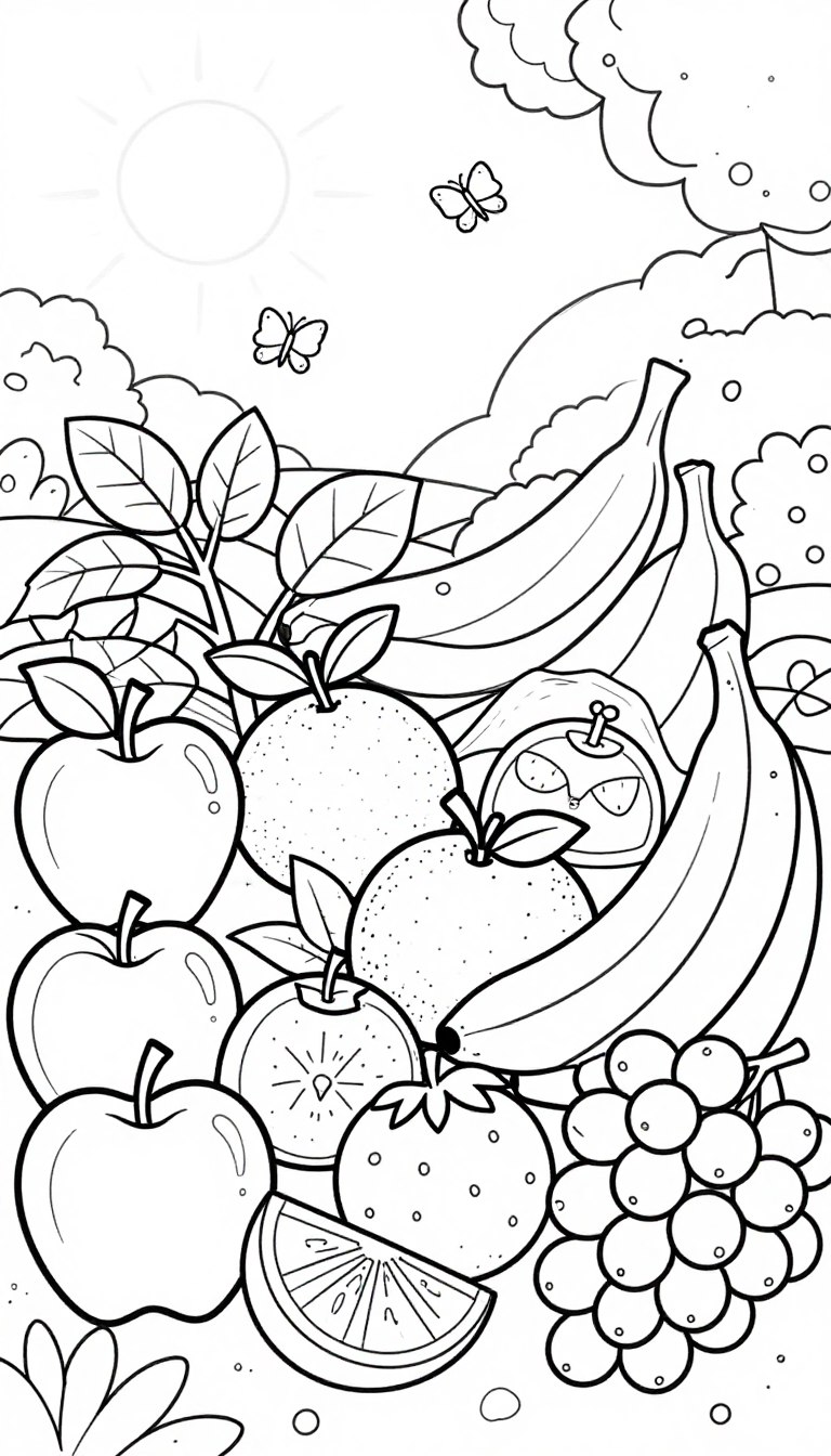 gyümölcsös kifestő képek