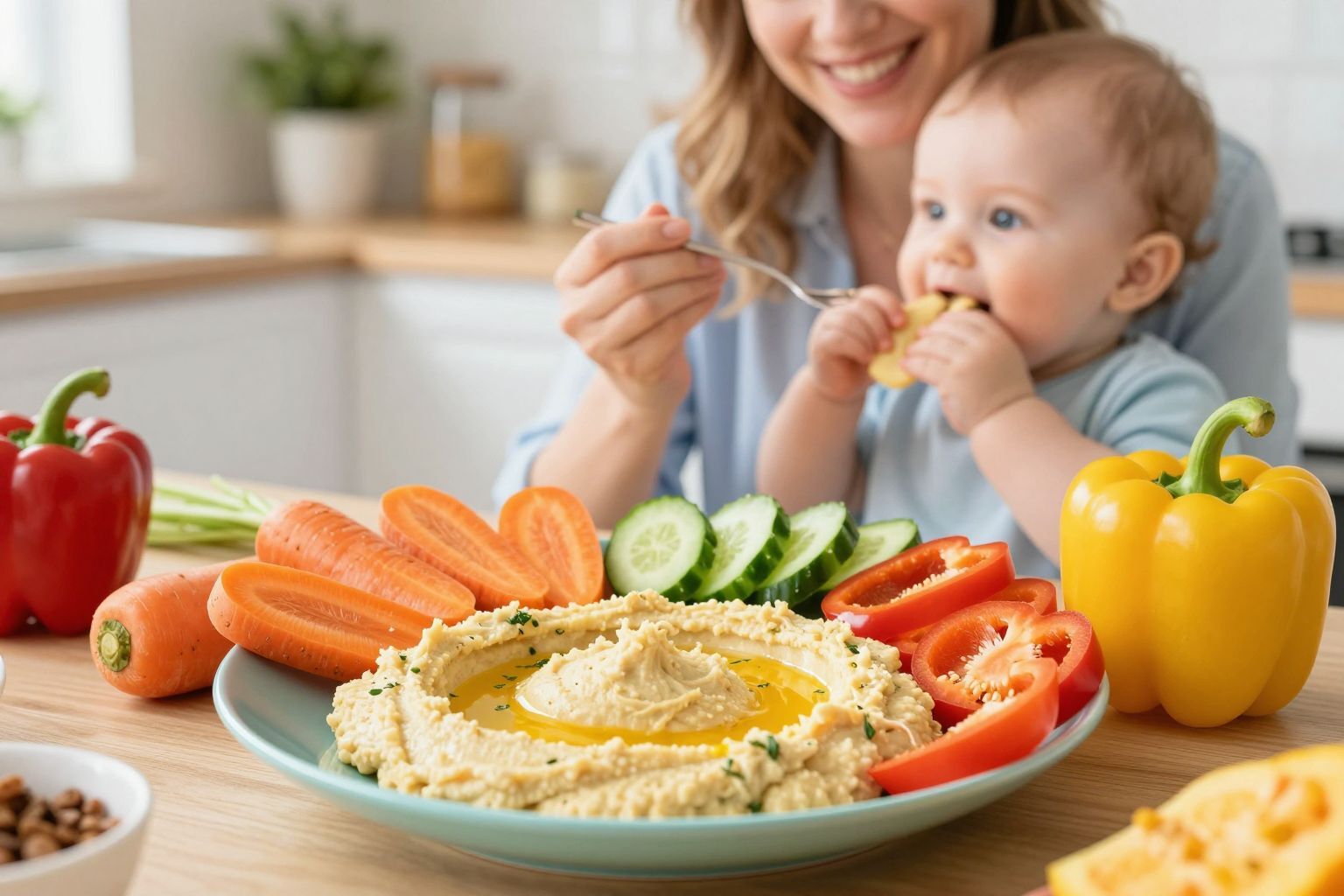 A hummusz gazdag fehérjében és tápláló rostokban.