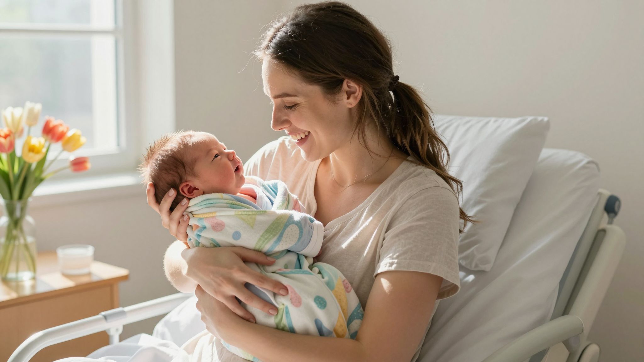 A baba érzékei gyorsan fejlődnek a születést követően.