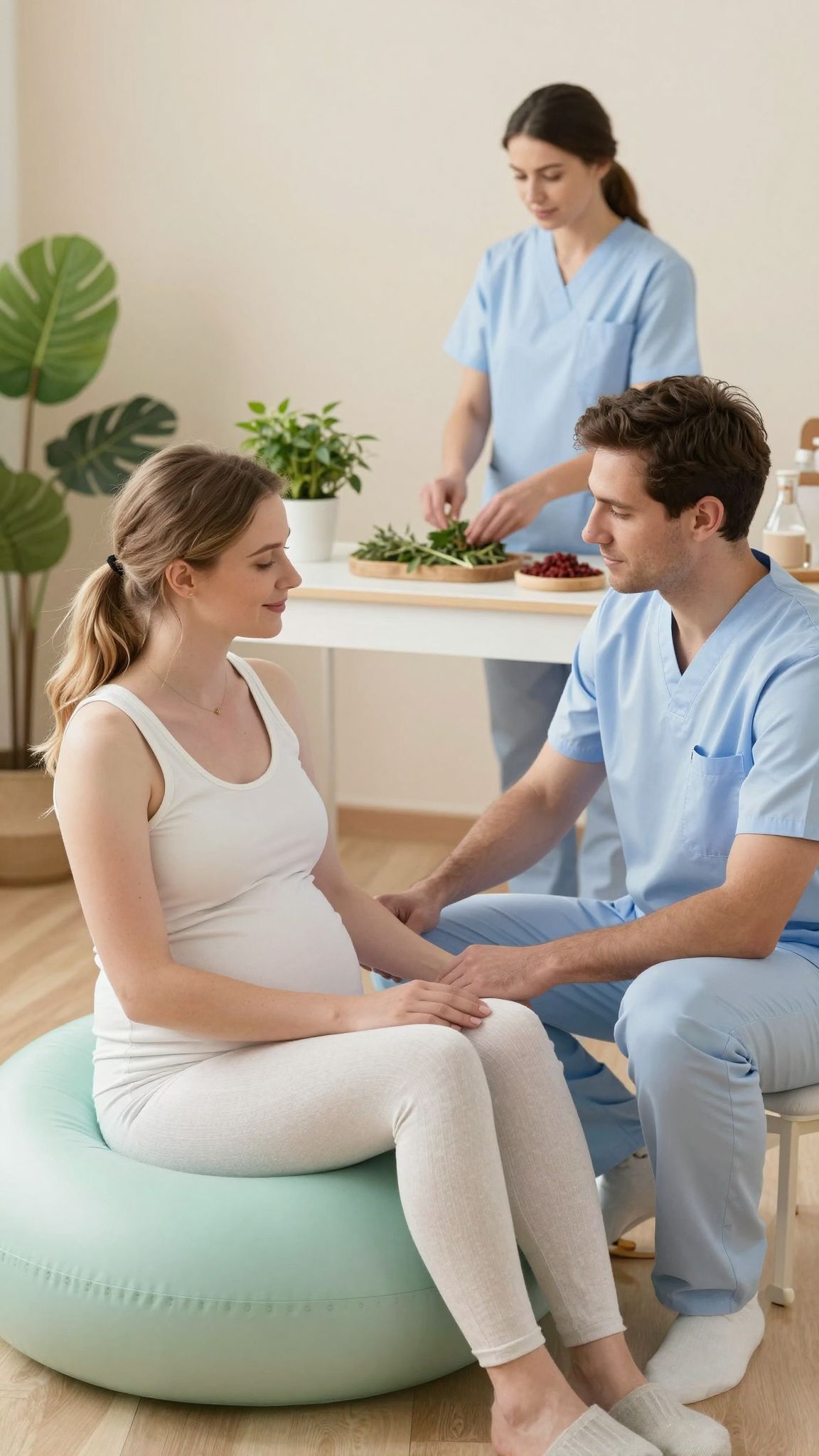 A biztonság garantálása elengedhetetlen a szülés során.