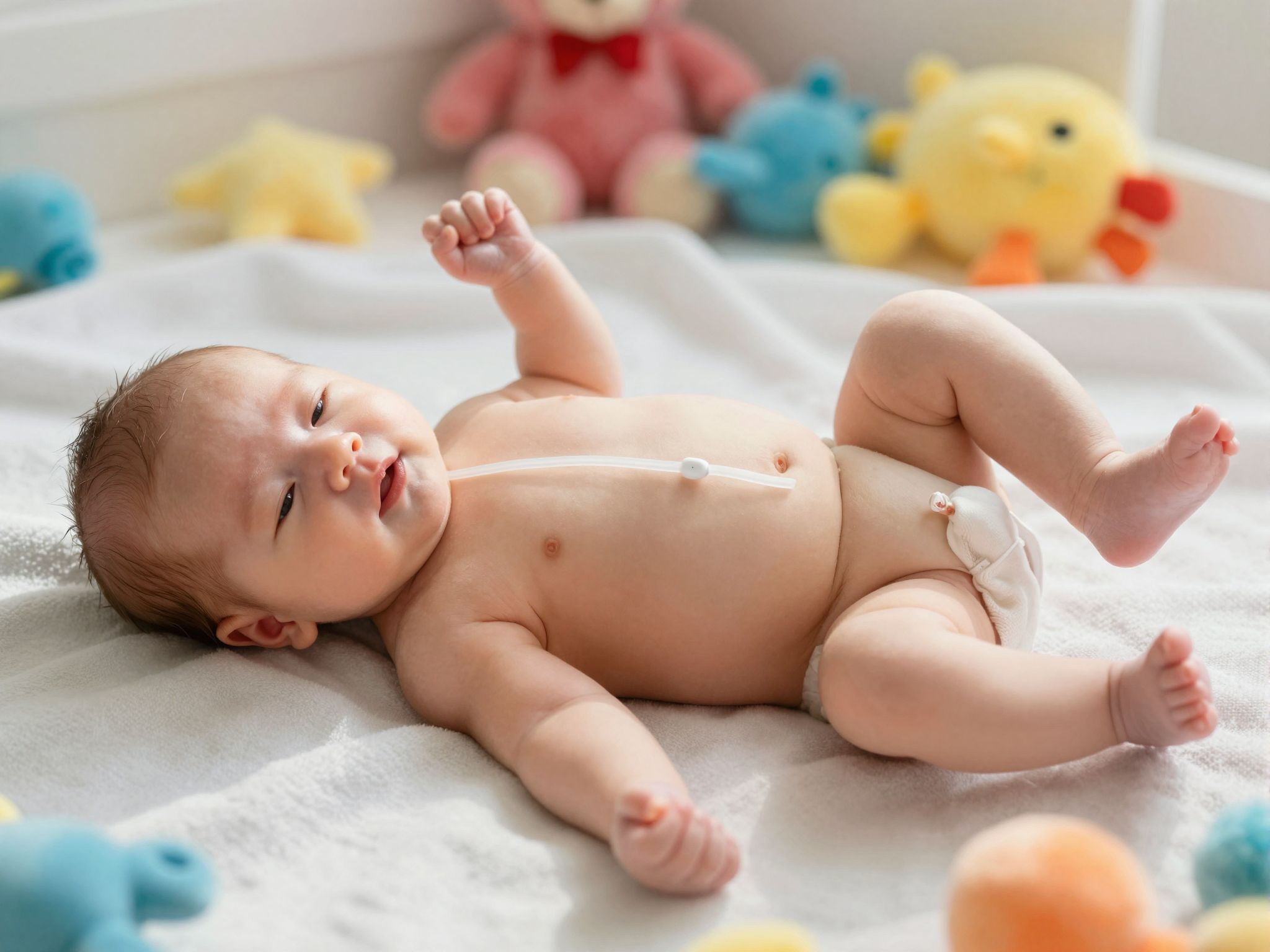 A fehér köldökzsinór a baba oxigénellátását segíti.