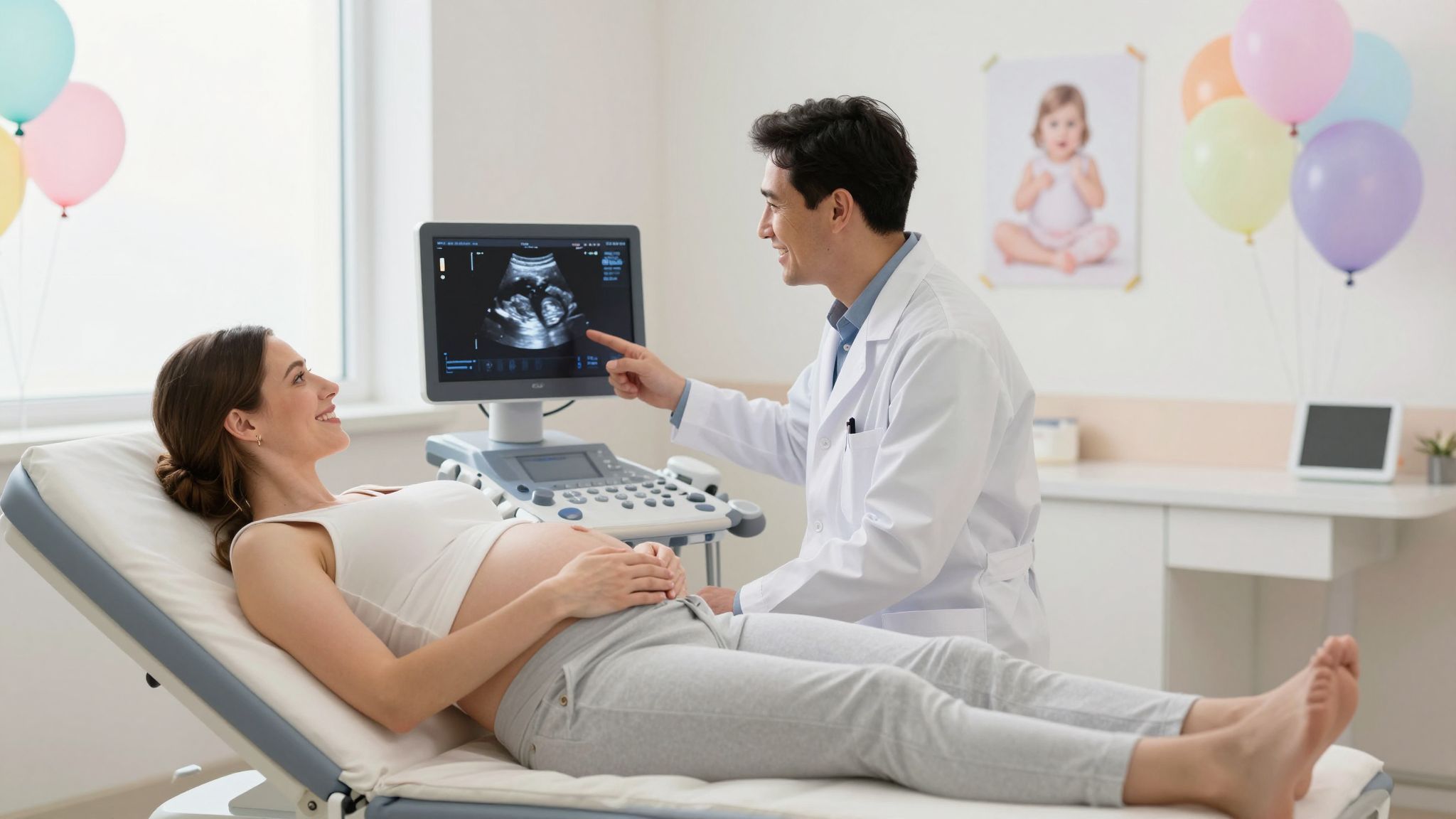 A flowmetria segít a magzat oxigénellátottságának értékelésében.