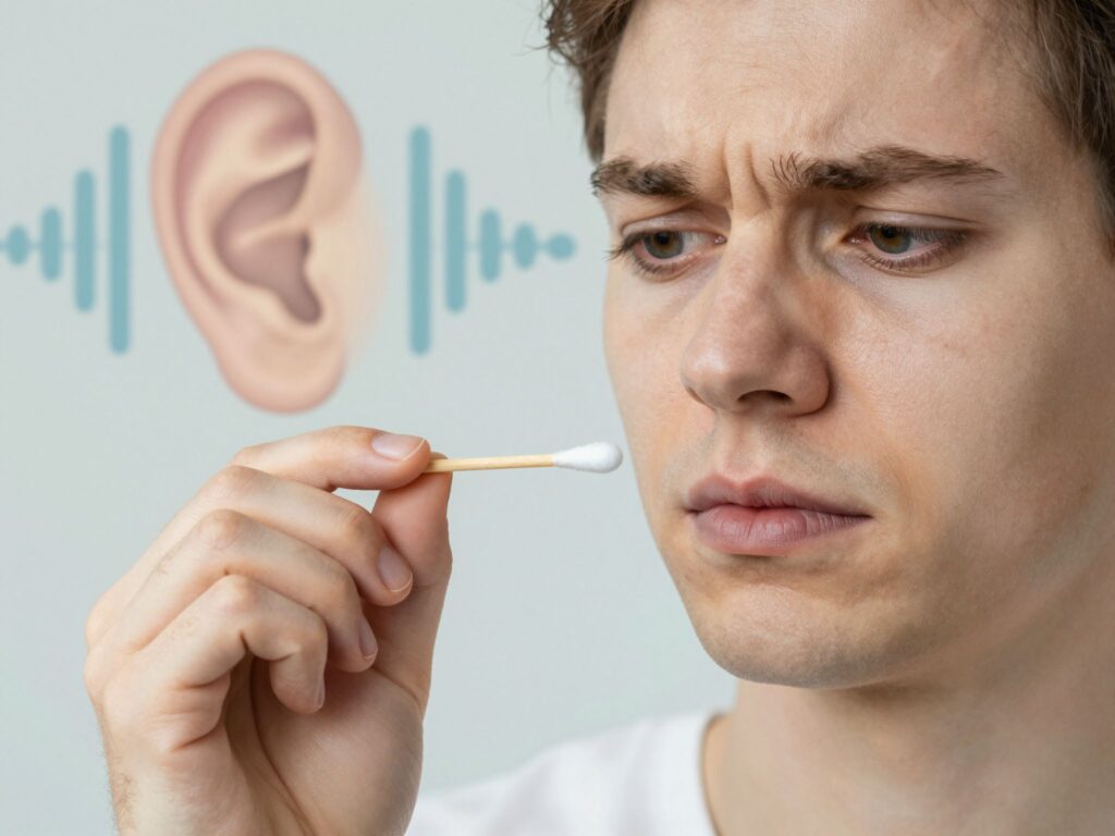 A fültisztító pálcika rejtett veszélyei: Dobhártyasérülés és halláskárosodás