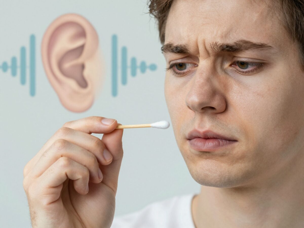 A fültisztító pálcika rejtett veszélyei: Dobhártyasérülés és halláskárosodás