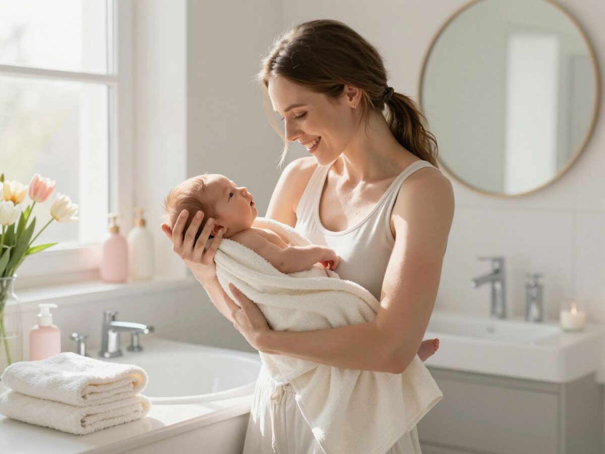 A gyermekágyi időszak higiéniája: a szülés utáni fürdés szabályai és tanácsai