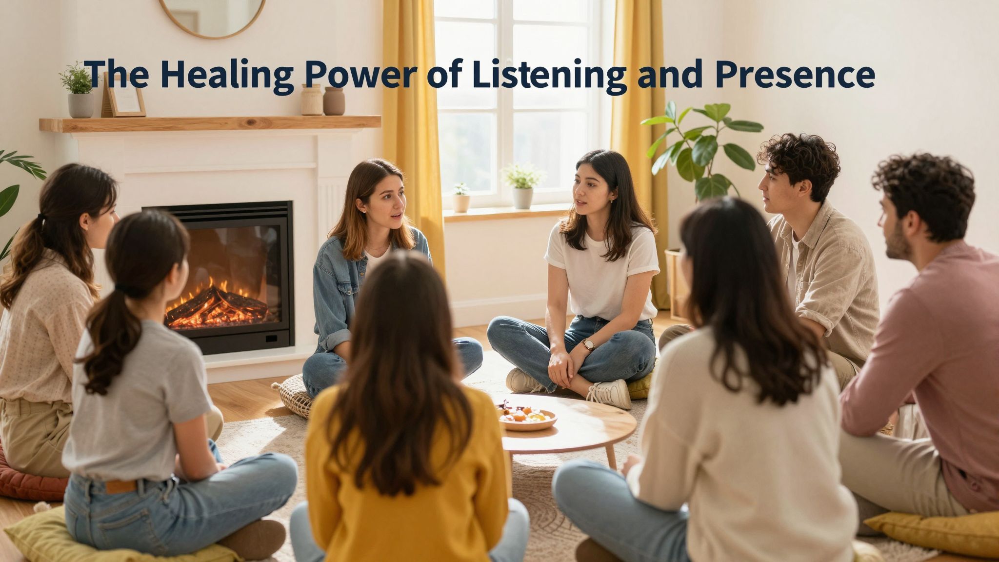 A hallgatás gyakran mélyebb támogatást nyújt a szavaknál.