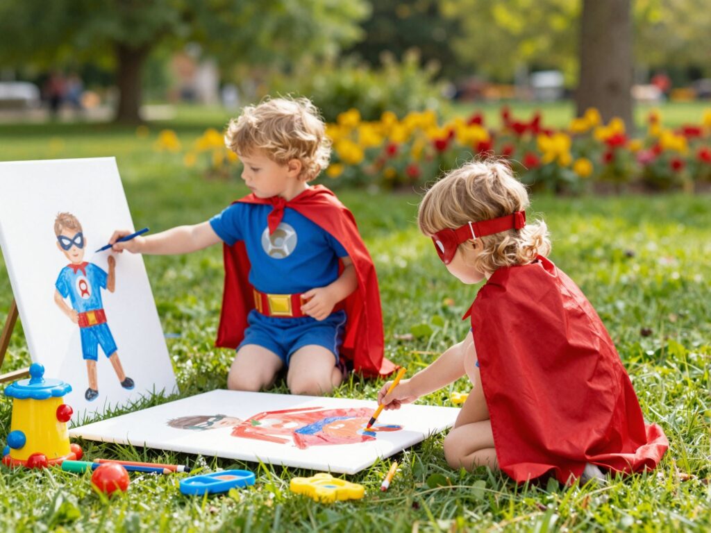 A háromévesek játékának jellemzői: a szerepjátéktól a közös alkotásig