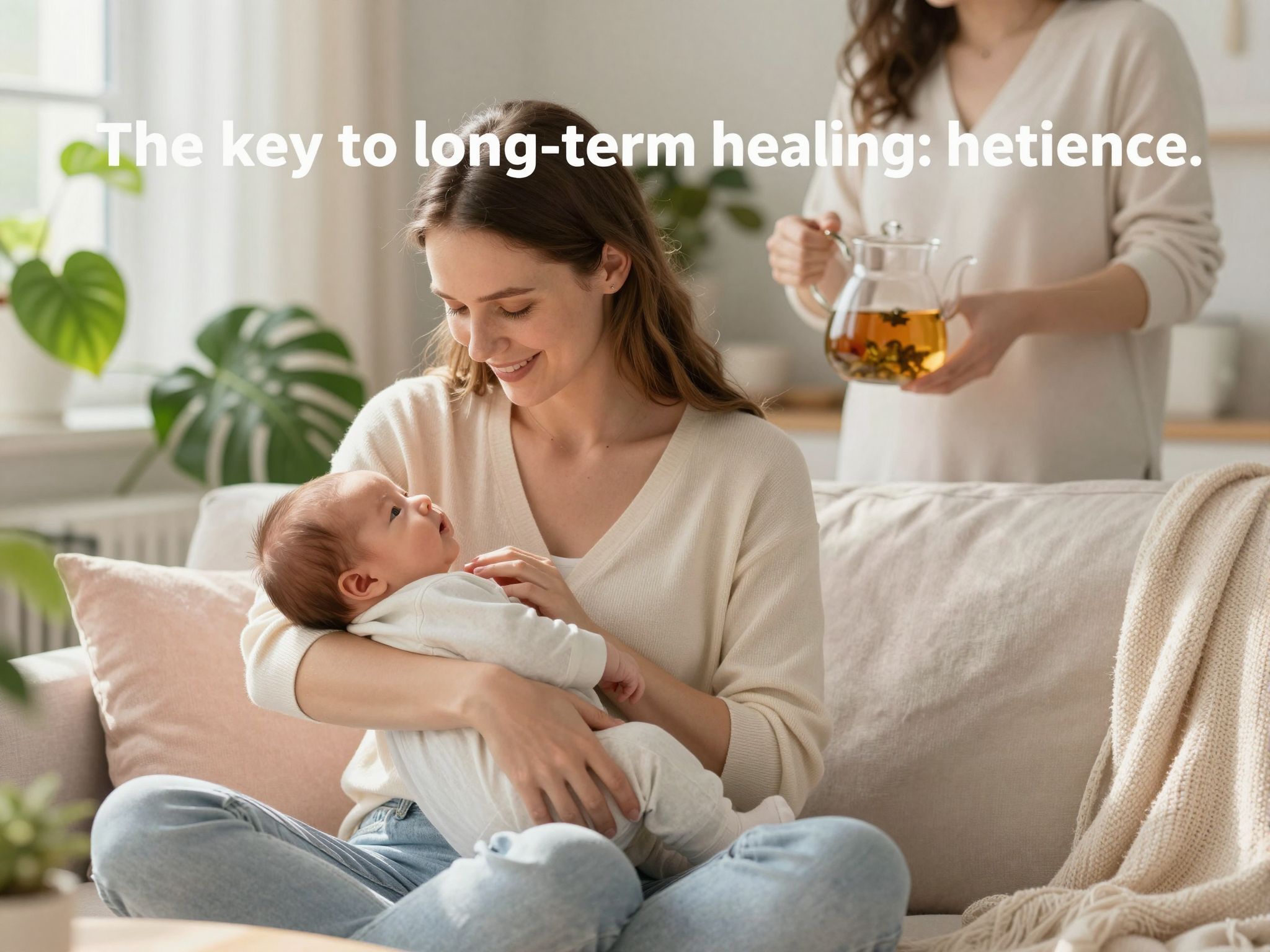 A gyógyulás időt igényel, türelem szükséges a folyamatban.