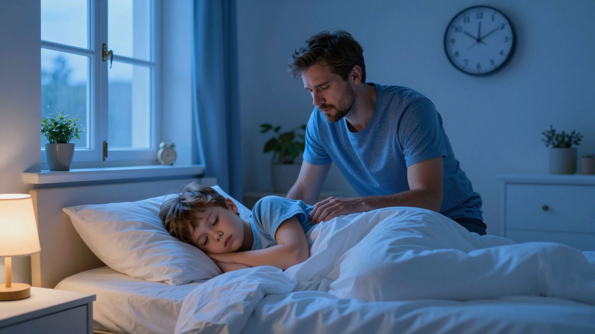 A kék fény zavarja a cirkadián ritmust és alvást.