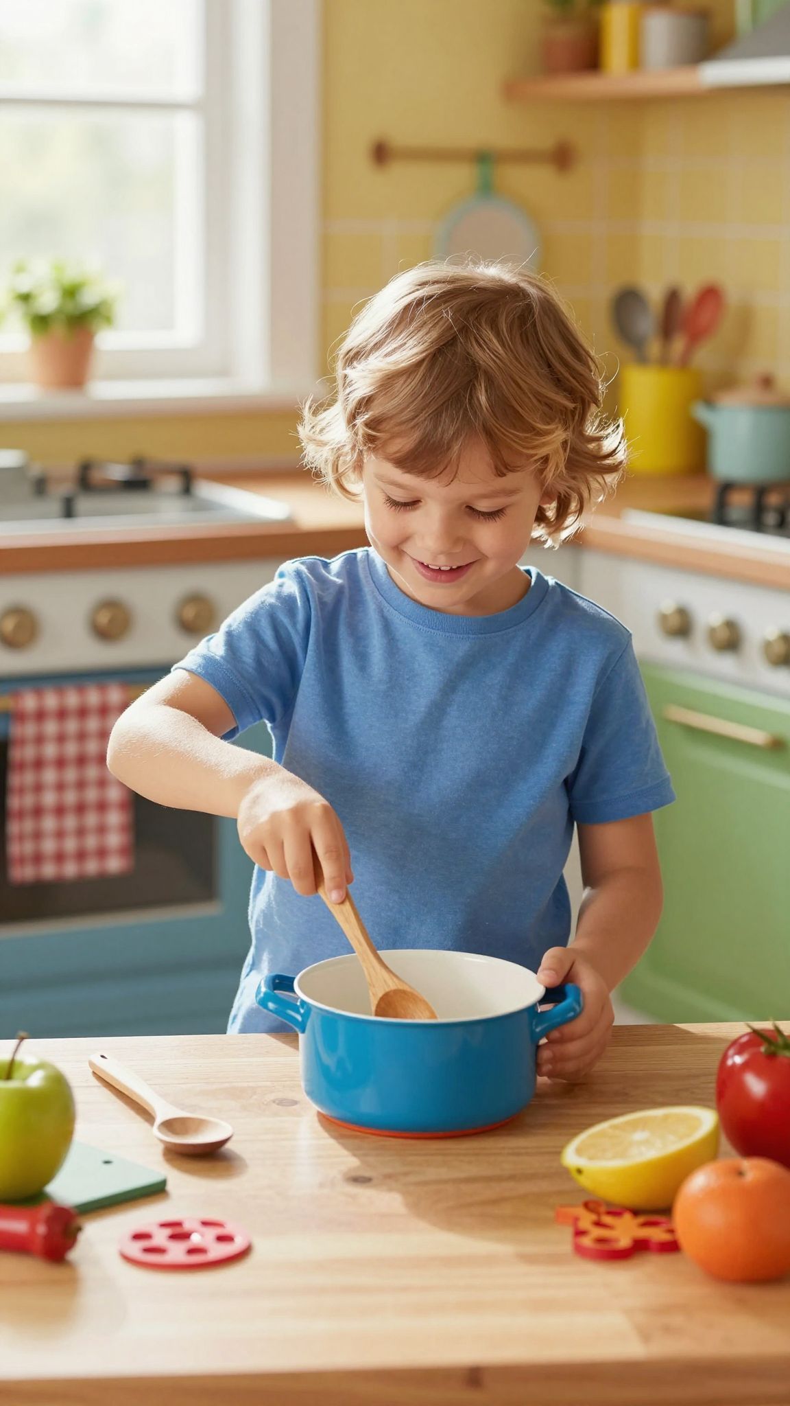A fazék és fakanál kreatív problémamegoldásra ösztönöz.