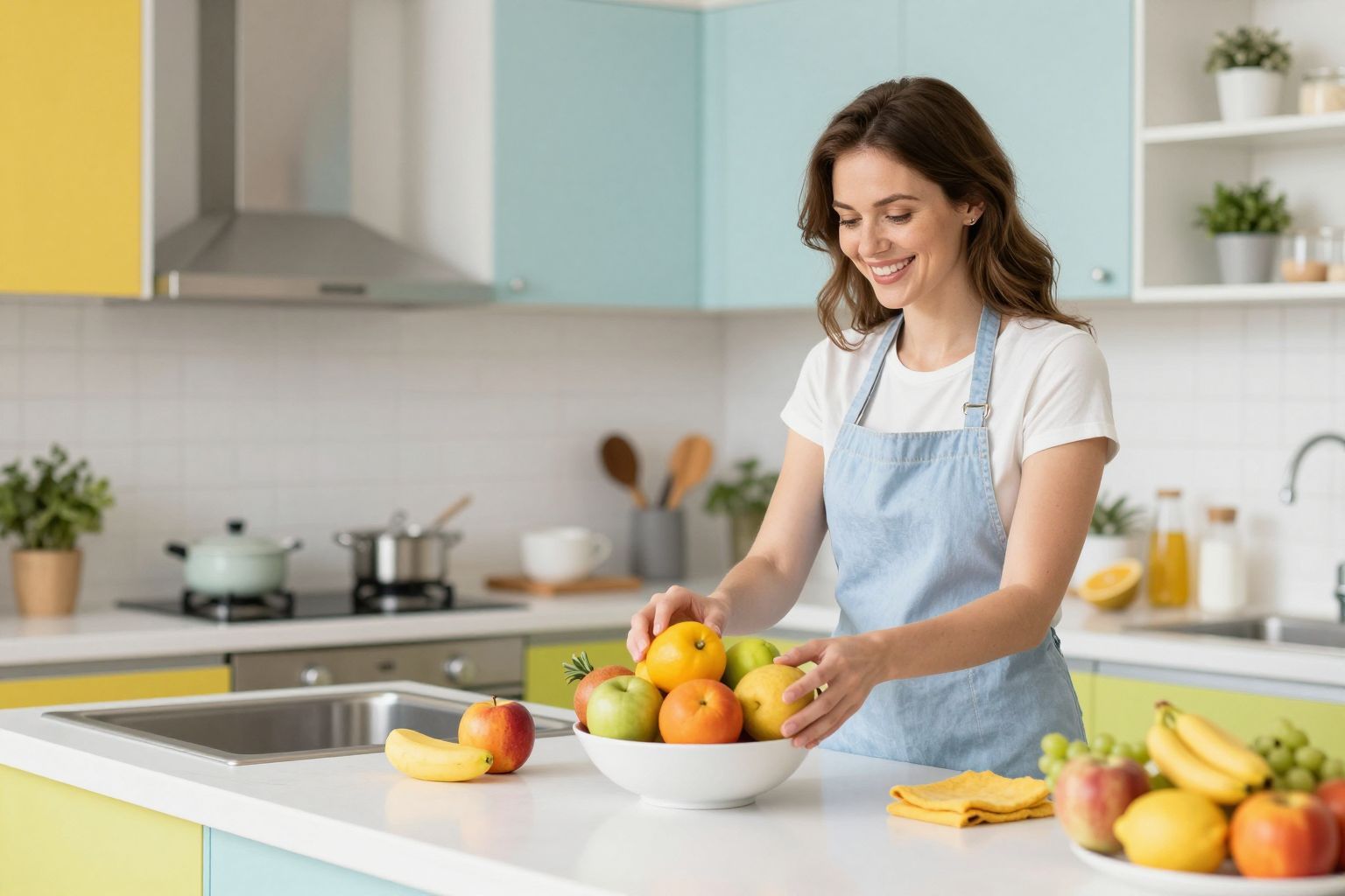 A konyha rendezése energikusabbá és inspirálóbbá teszi a főzést.