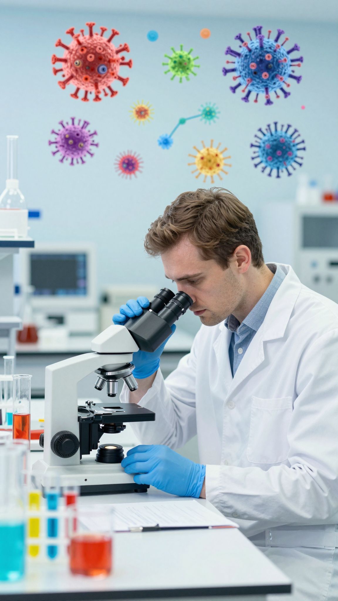 A lappangási idő alatt a vírus szaporodni kezd.