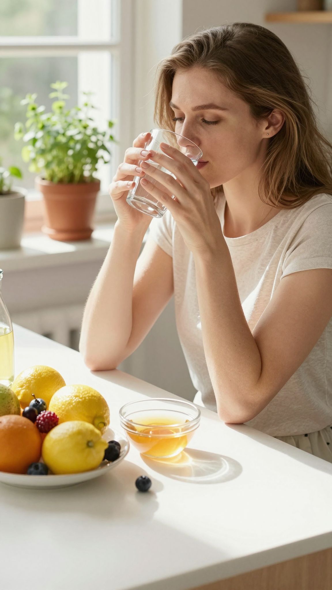 A rendszeres vízfogyasztás segíthet a csuklás megelőzésében.