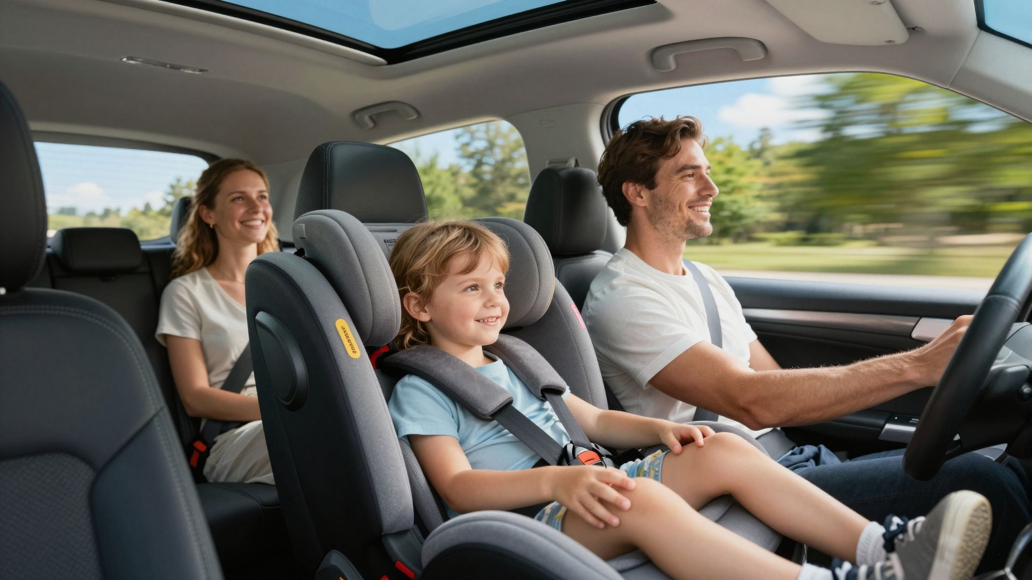 A menetiránynak háttal történő utazás biztonságosabb a gyerekeknek.