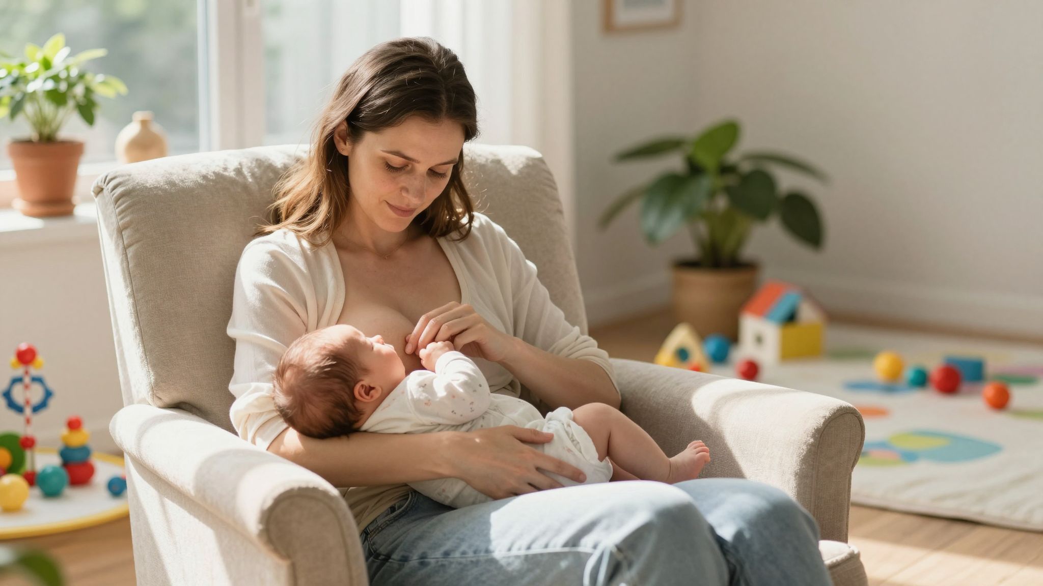 A baba szopásának időtartama nem mindig a fő mutató.