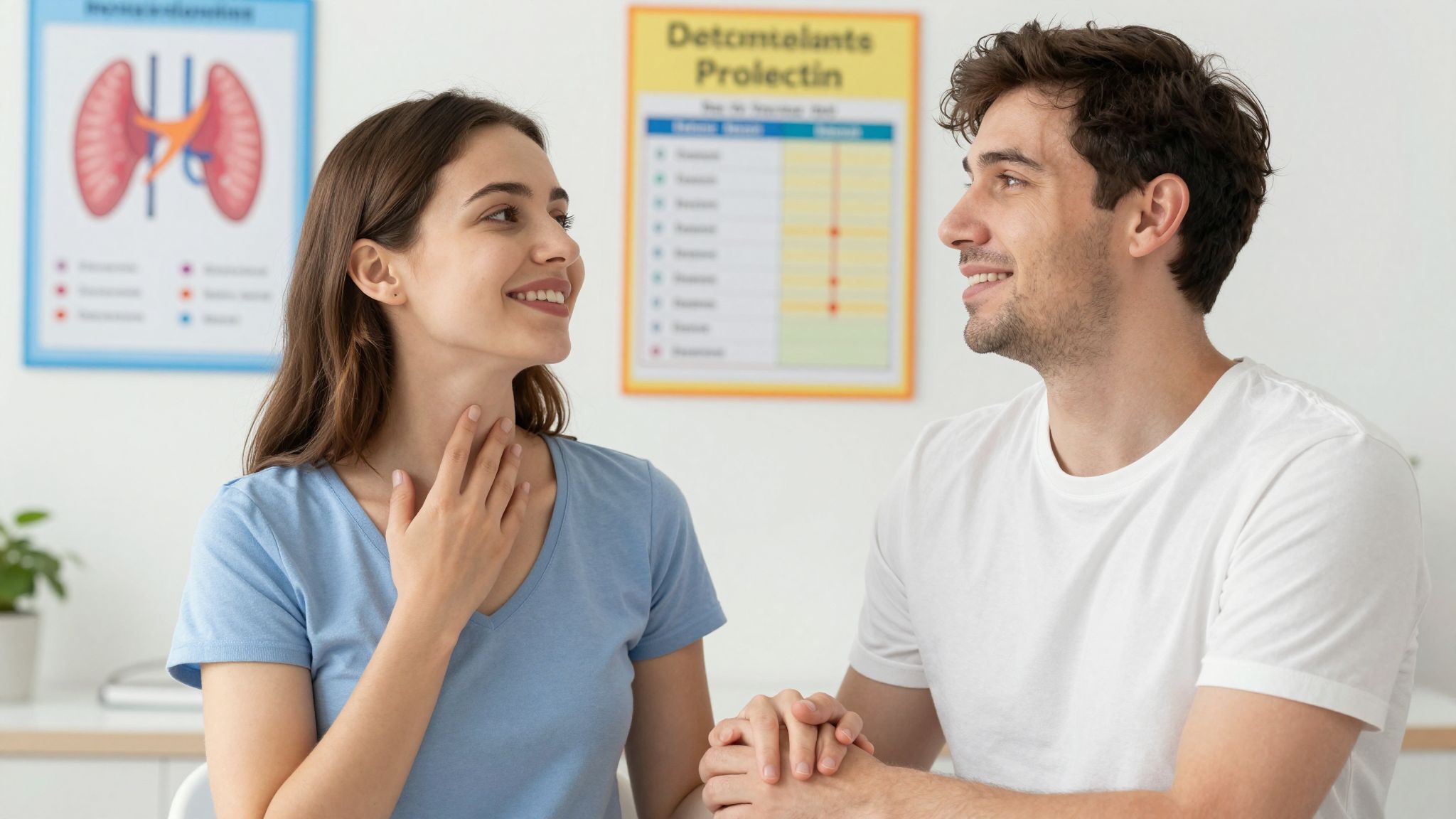 A pajzsmirigy működése befolyásolja a prolaktin szintet.