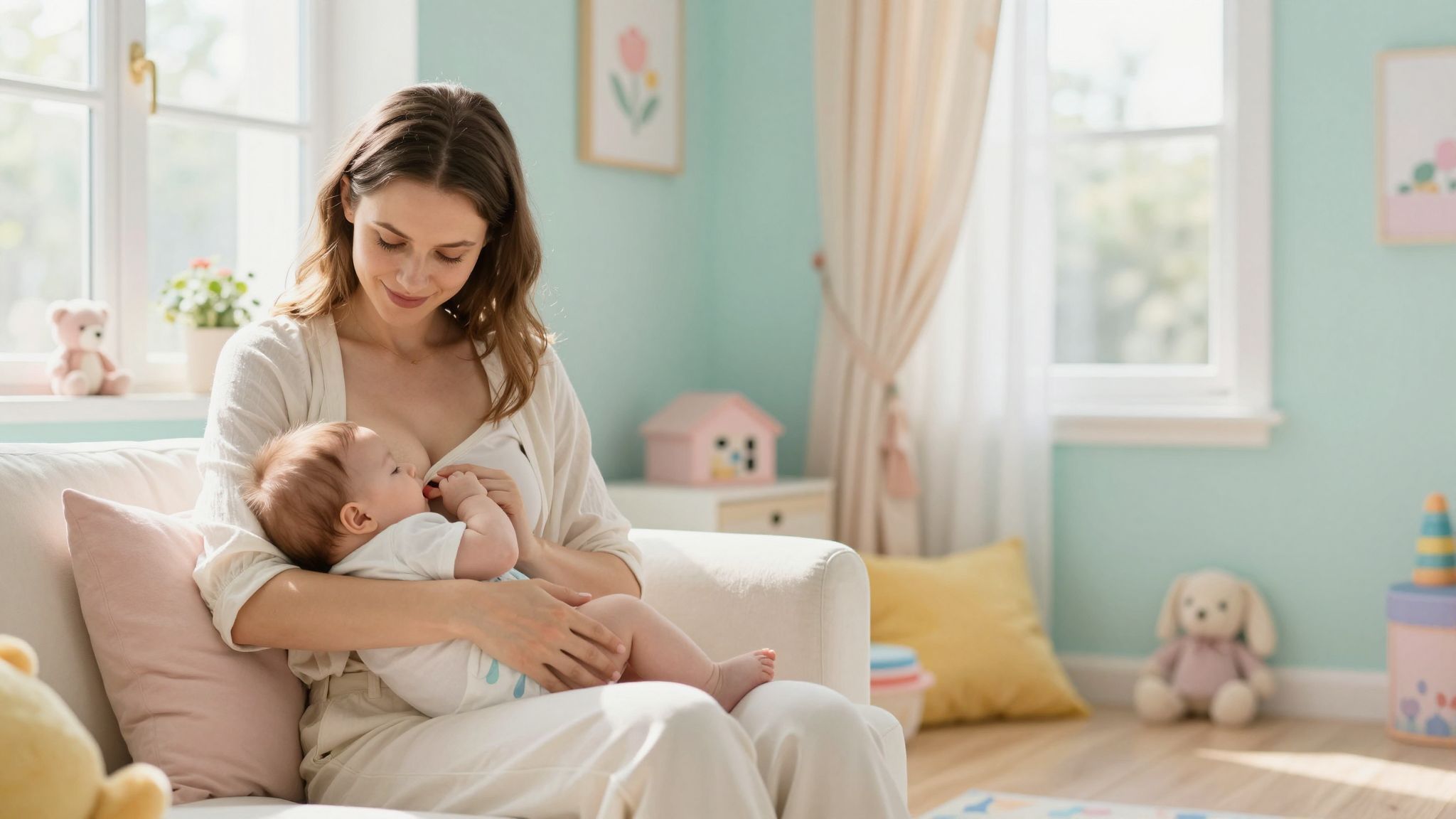 Az etetés ideje befolyásolja a baba fejlődését.