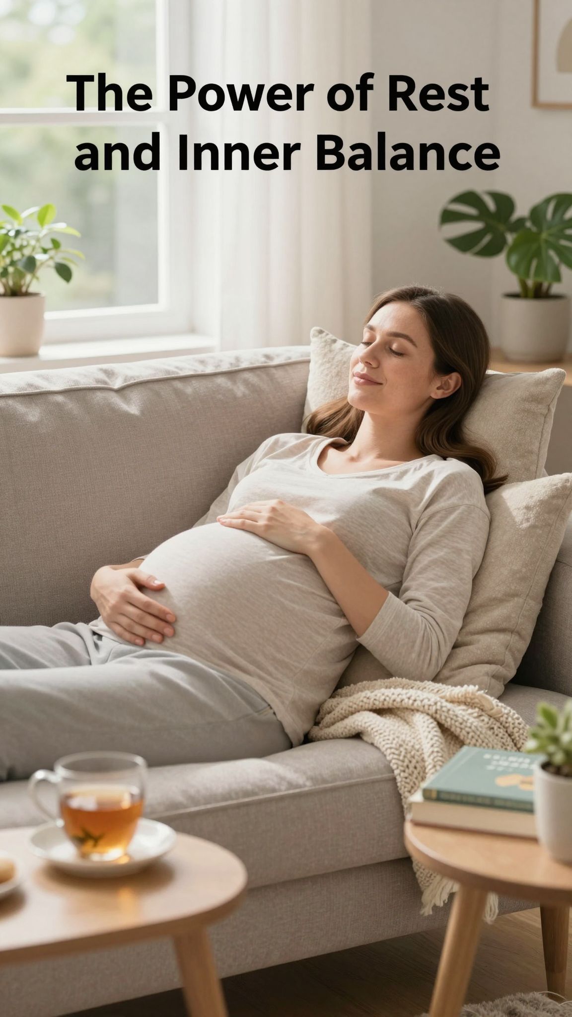 A pihenés kulcsfontosságú a terhességi megfázás kezelésében.