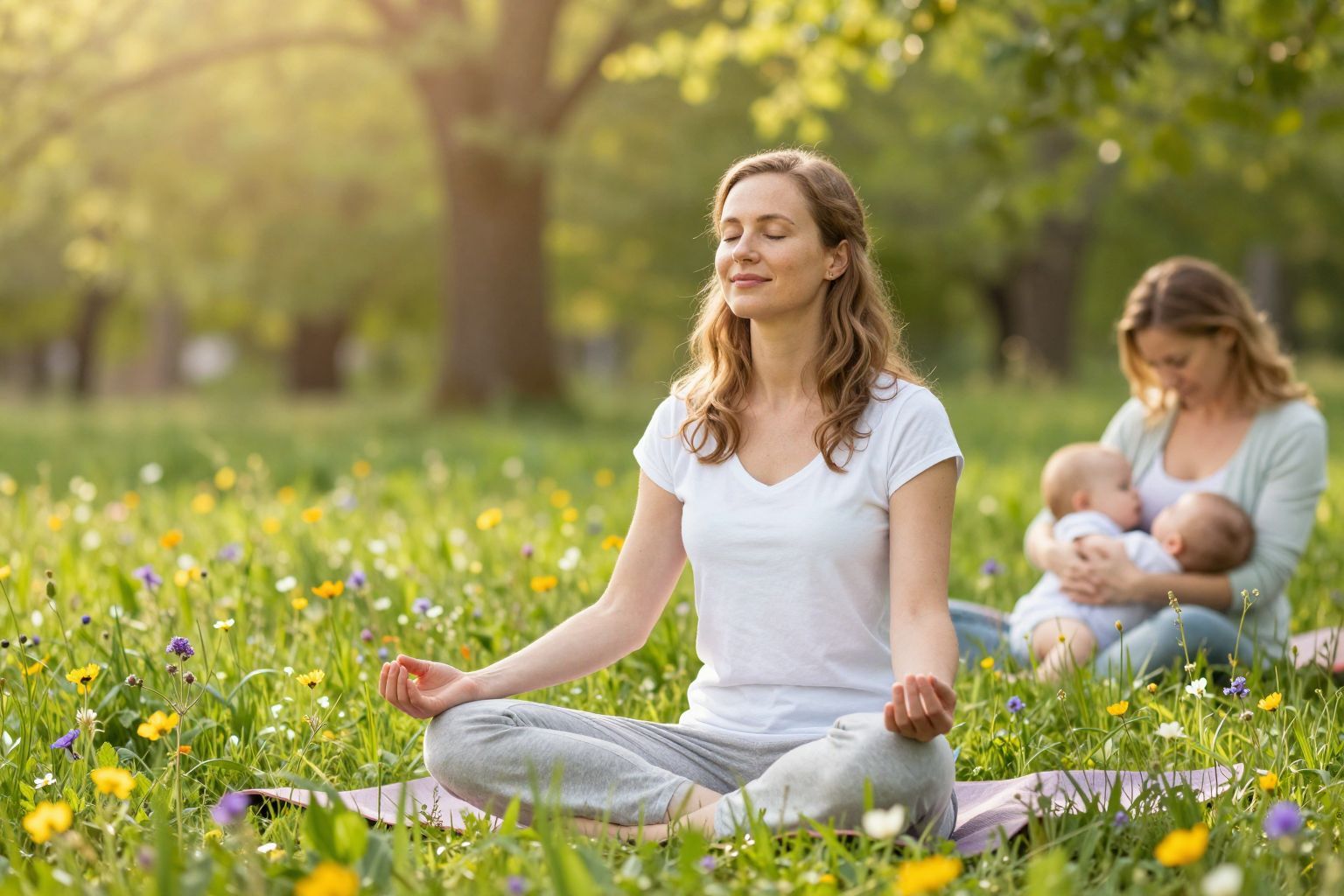 A pihenés növeli a tejtermelést és a lelki harmóniát.