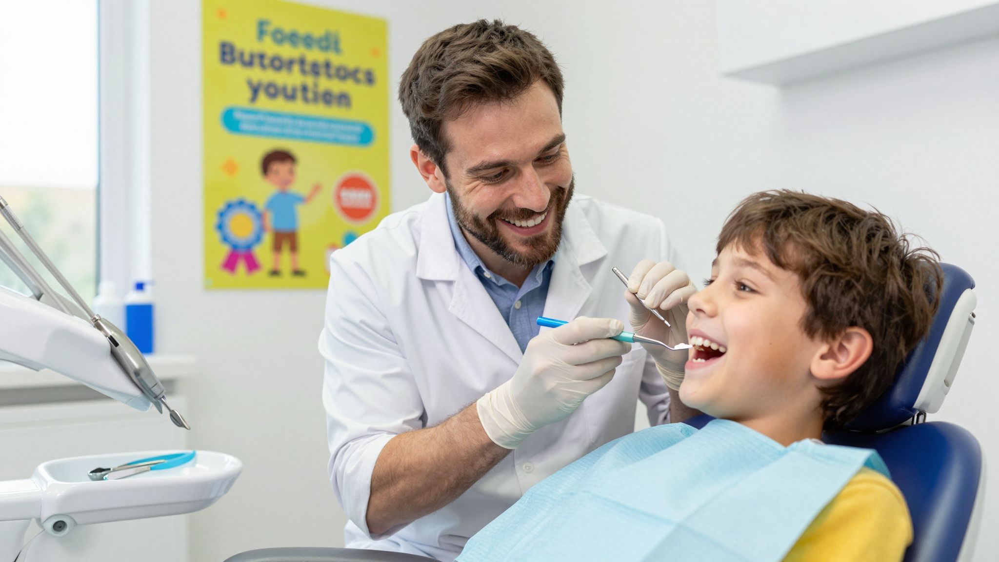 A professzionális fluoridkezelés erősíti a fogzománcot és megelőzi a szuvasodást.