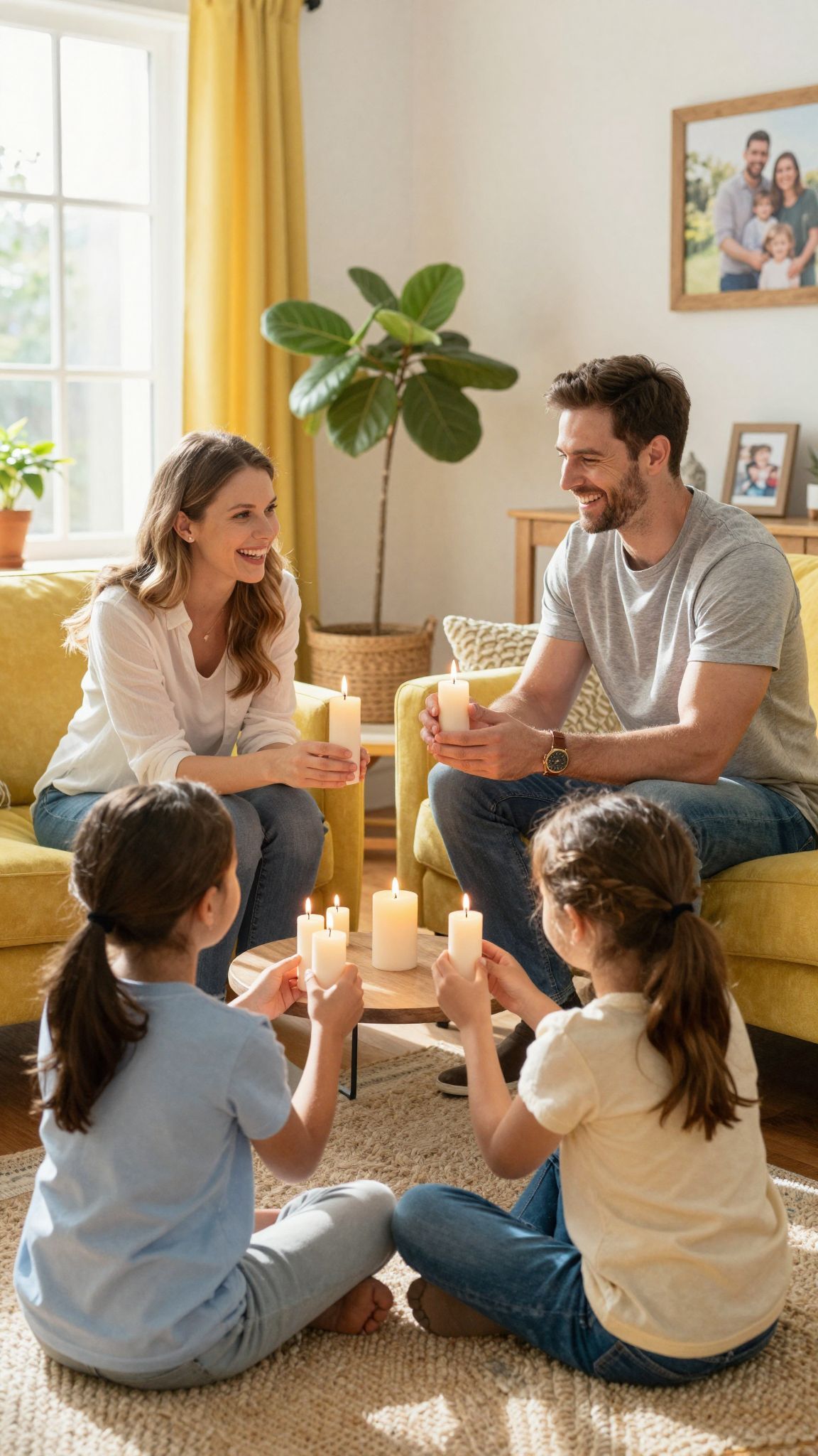 A rituálék segítenek a családi kötelékek megerősítésében.