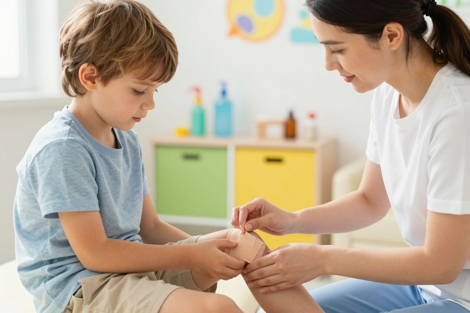 A sebgyógyulás során új sejtek keletkeznek a bőr alatt.