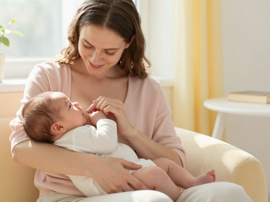 A szoptatás legjobb kezdete: a korai mellre tétel előnyei a baba és az anya számára