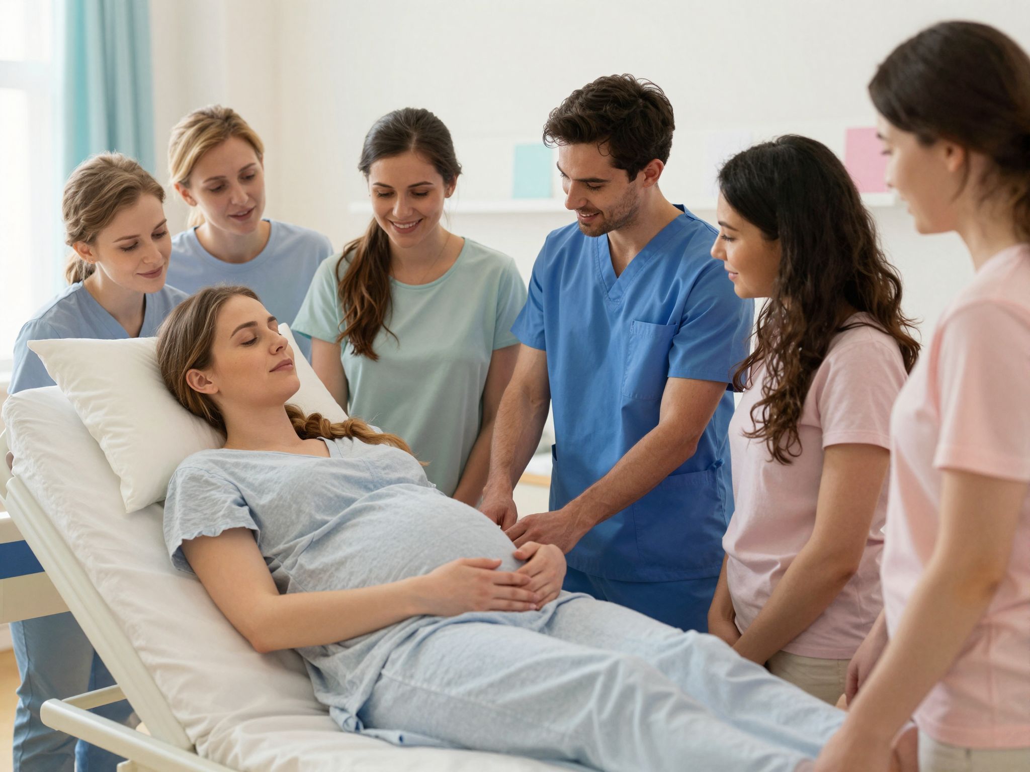 A segítők empátiája csökkentheti a szülési fájdalmat.