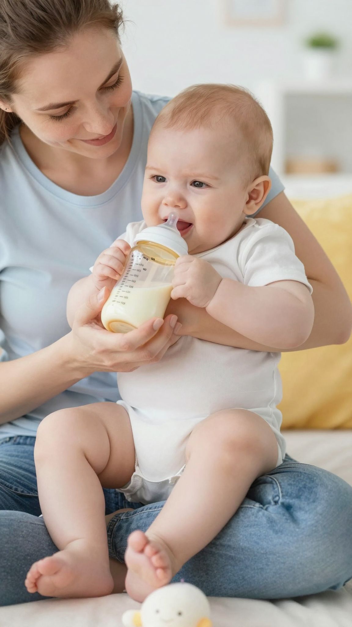 A tejfehérje-allergia fokozhatja a reflux tüneteit csecsemőknél.
