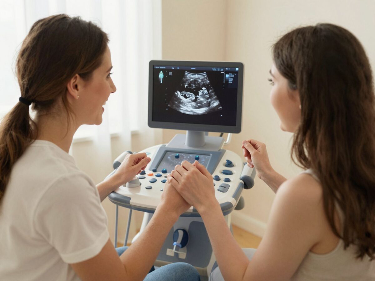 A terhesség harminckettedik hete: az utolsó ultrahangvizsgálatok egyike következik