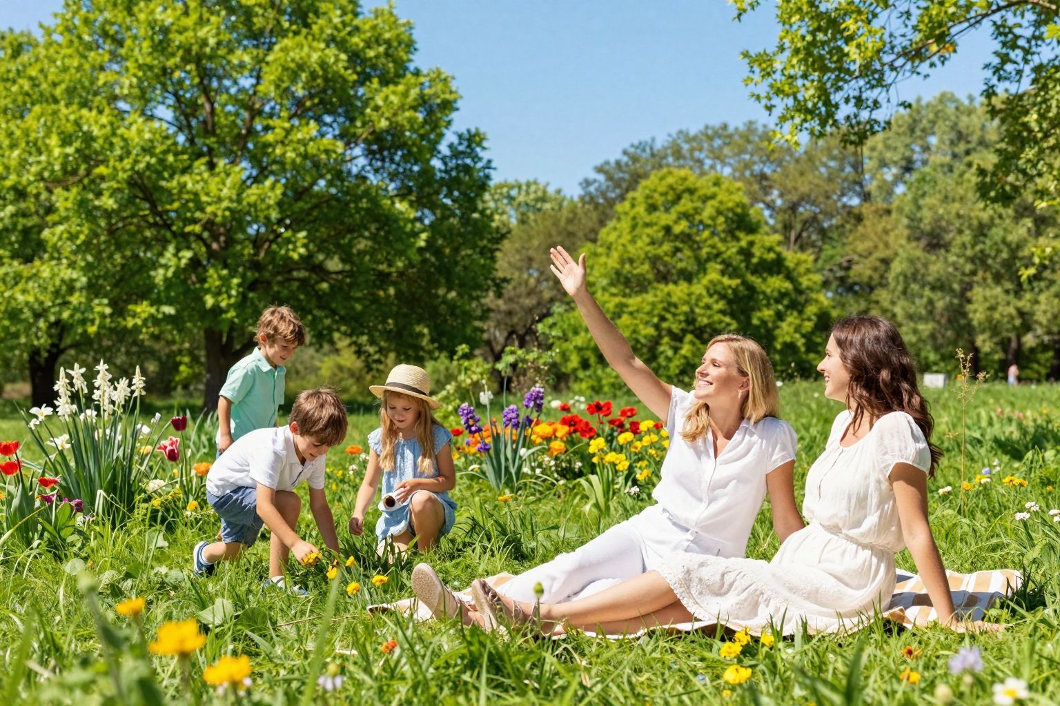 A szabad levegő segít csökkenteni a gyerekek stresszét.