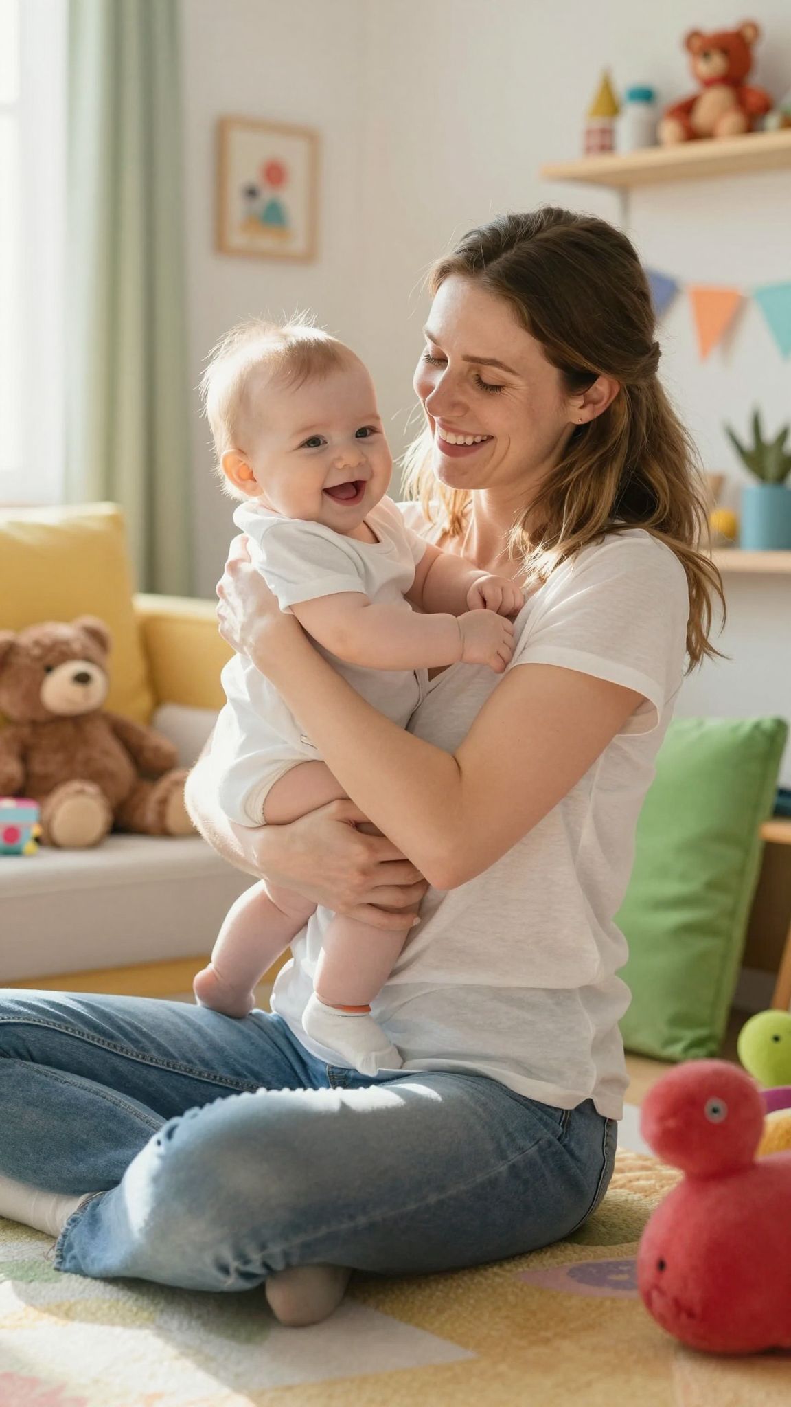 A válaszkész nevelés elősegíti a biztonságos kötődést.