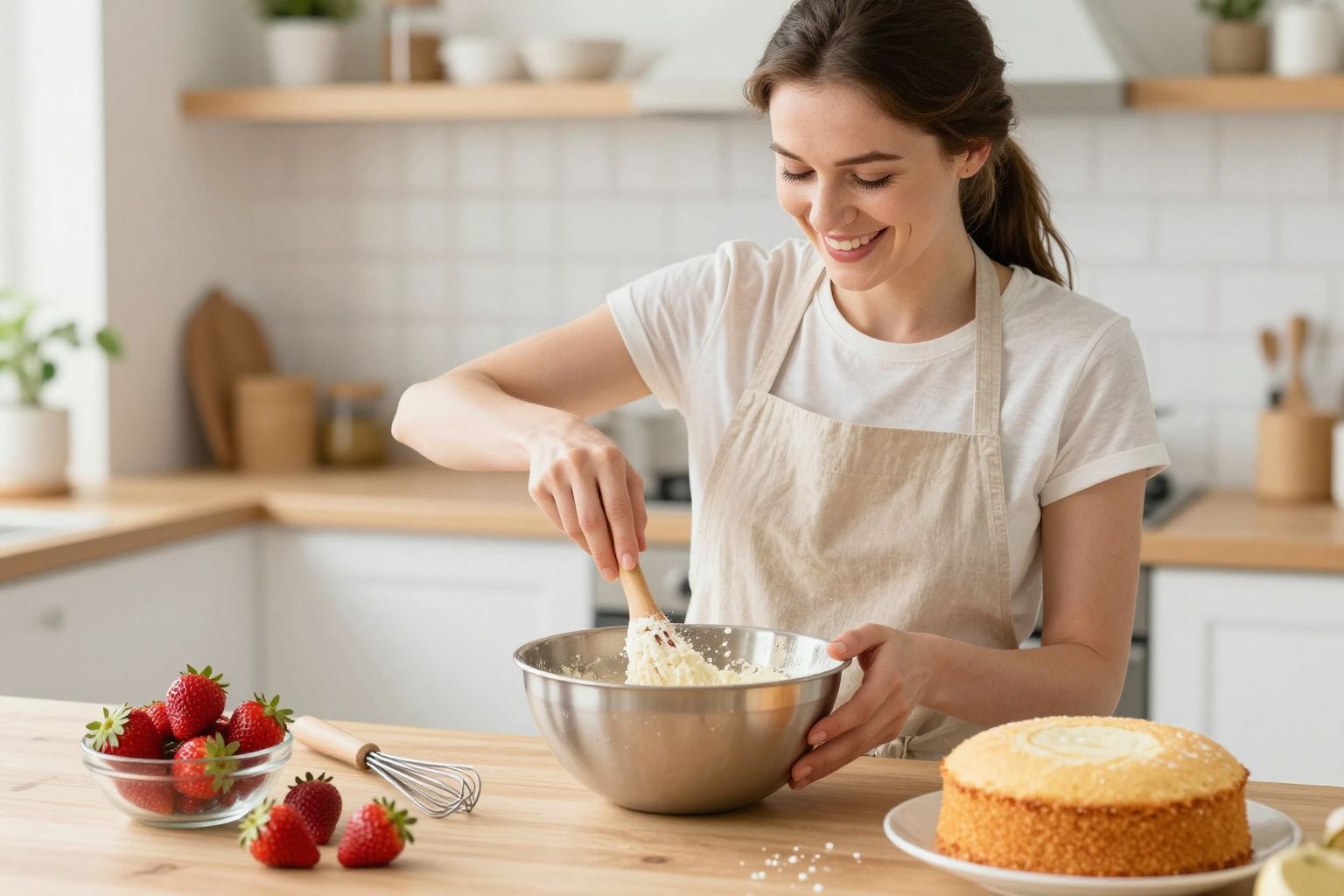 A piskóta titka a gyors és alapos keverés!