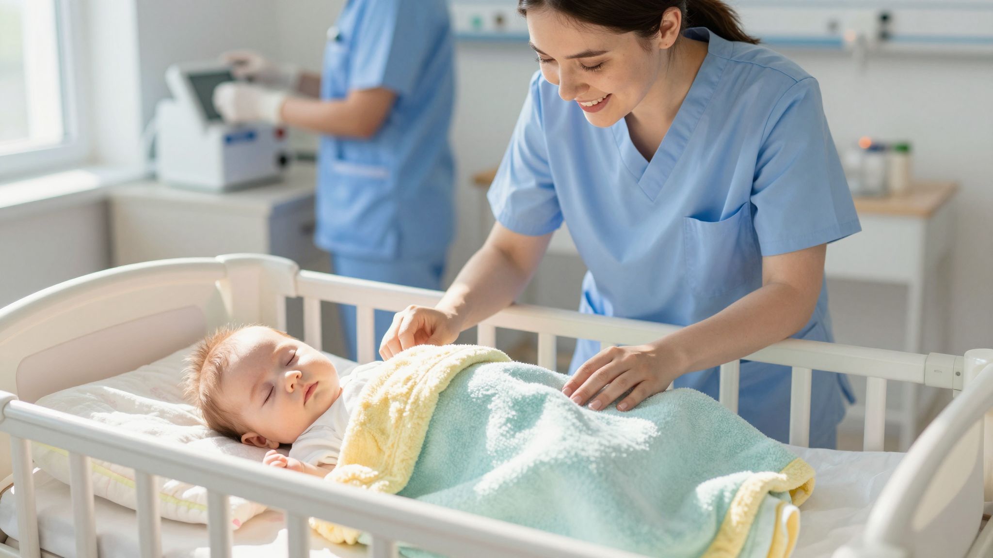 A korai fejlesztés kulcsfontosságú a hipoxiás csecsemők számára.