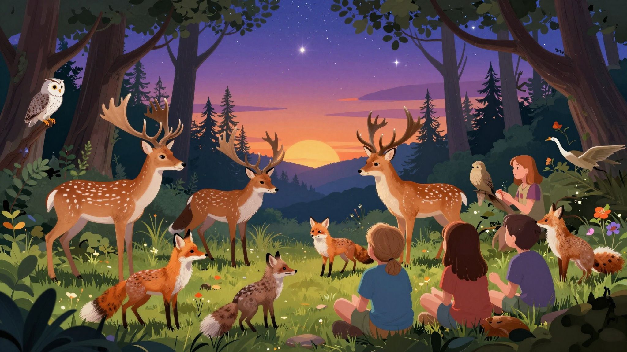 Az állatok éjjeli rituáléi titkokat rejtenek életükből.