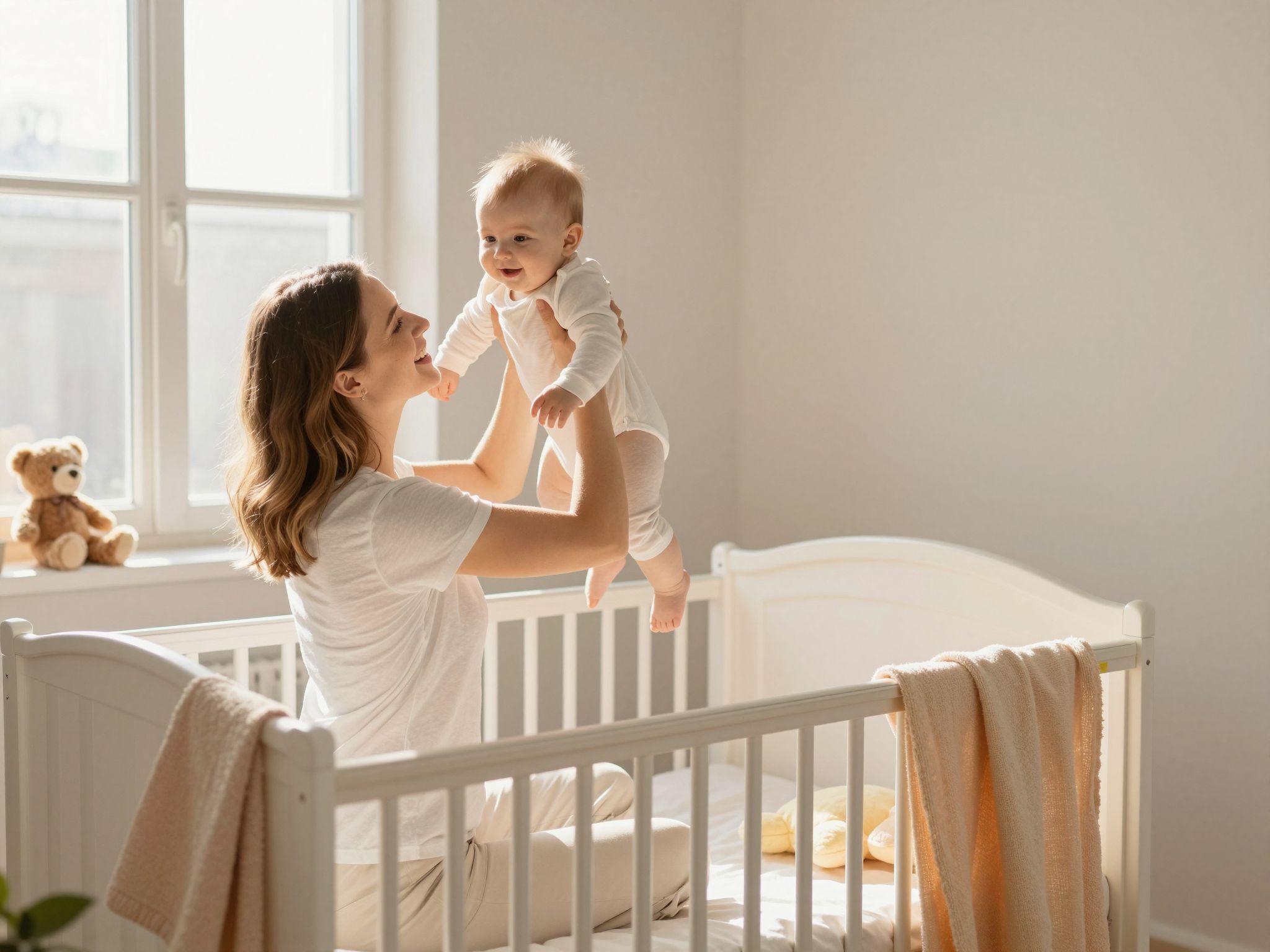 Az alvási asszociációk segítik a baba biztonságérzetét.