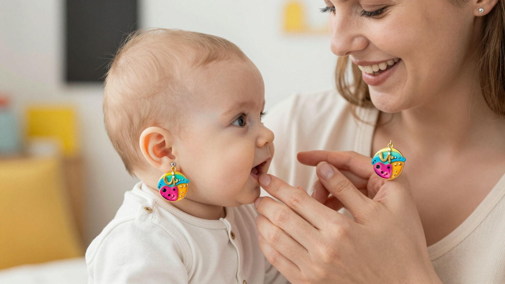 A titán hypoallergén, biztonságos választás érzékeny bőrű babáknak.